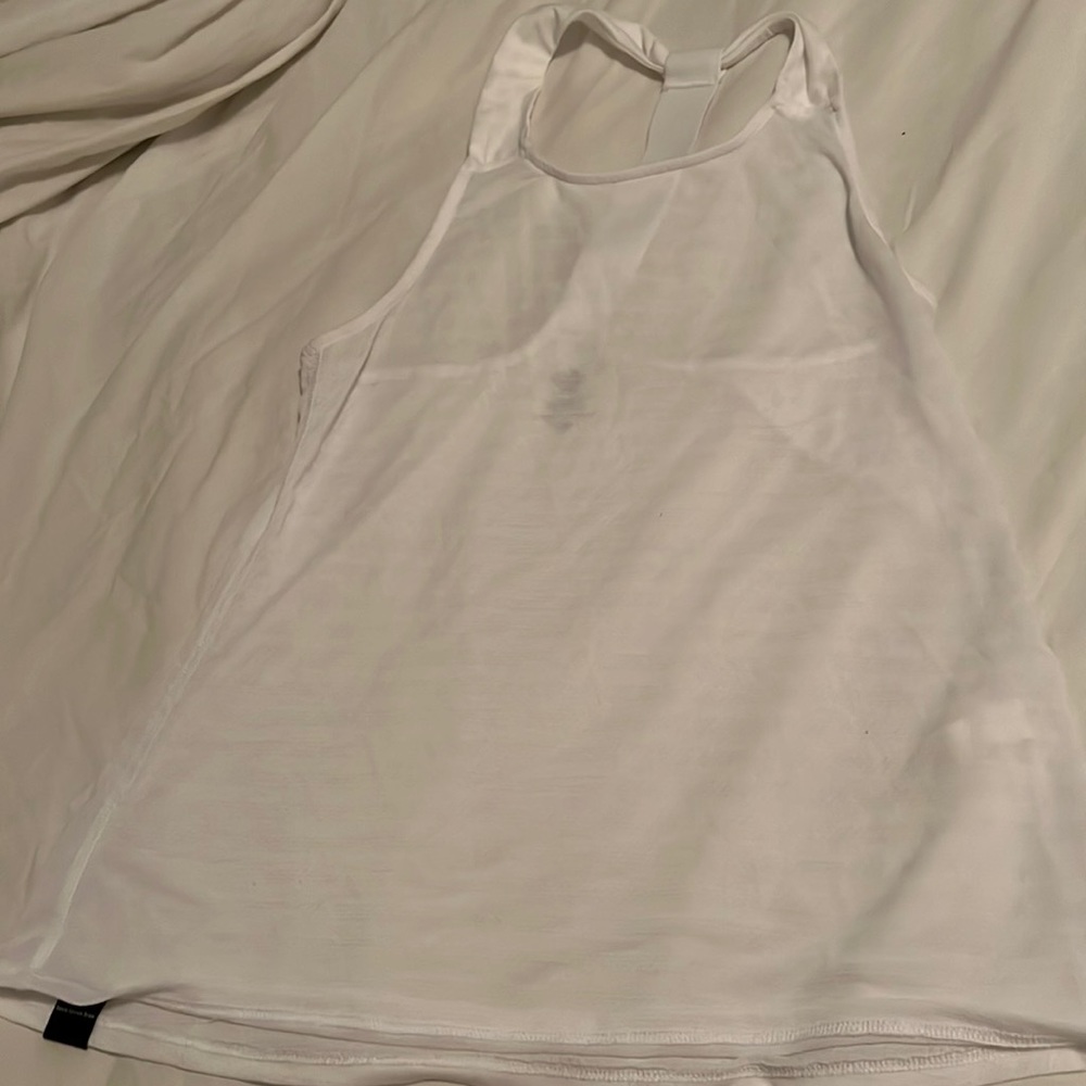 White running tank